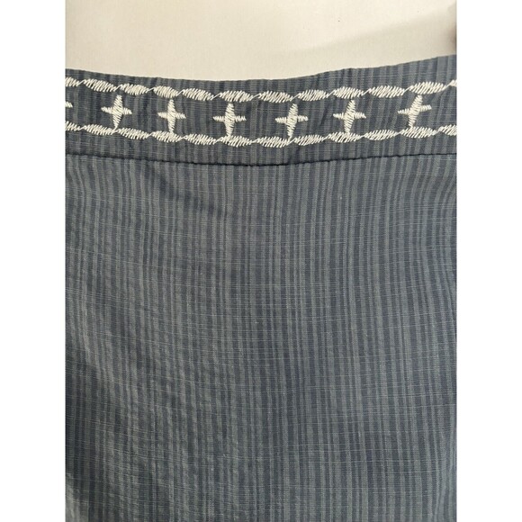 Knox Rose Womens Cottagecore Dress XXL Midi Tier Embroidery Ruffle Peasant NEW - Picture 7 of 15